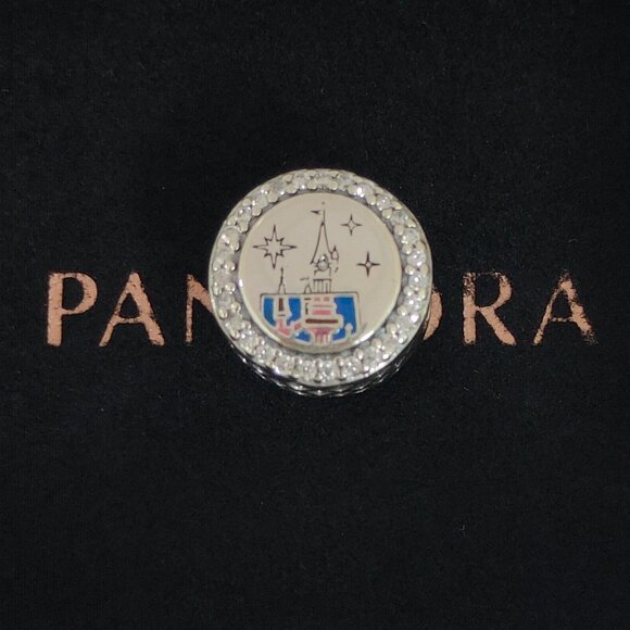 Pandora Paris Sleeping Beauty Castle Bead Charm S925 Silver with box - Picture 1 of 8